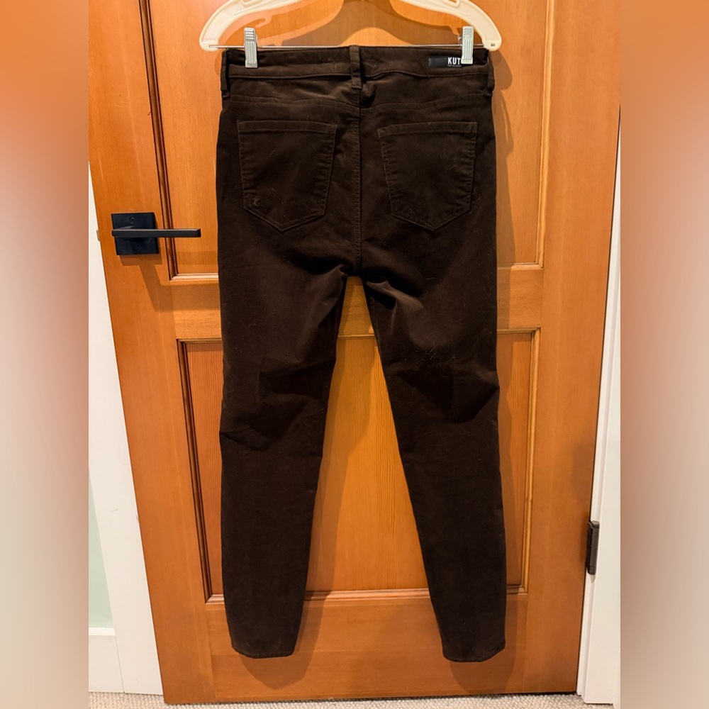 Women's corduroy brown pants